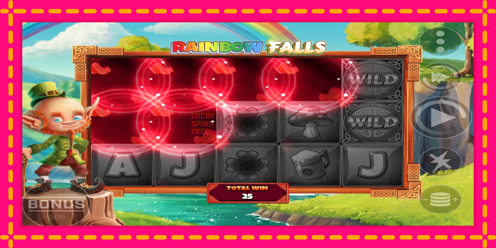 Rainbow Falls - thiết bị chơi game với phần thưởng độc đáo, hình ảnh 2