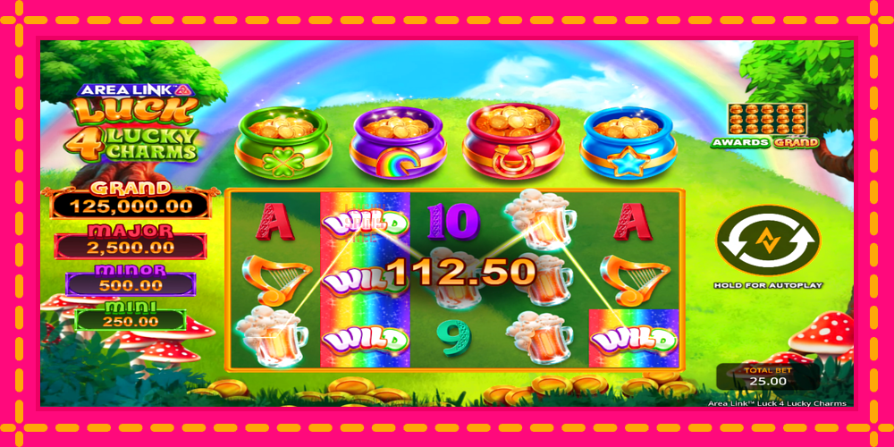 Area Link Luck 4 Lucky Charms - thiết bị chơi game với phần thưởng độc đáo, hình ảnh 4