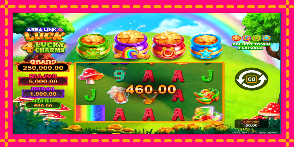 Area Link Luck 4 Lucky Charms - thiết bị chơi game với phần thưởng độc đáo, hình ảnh 6