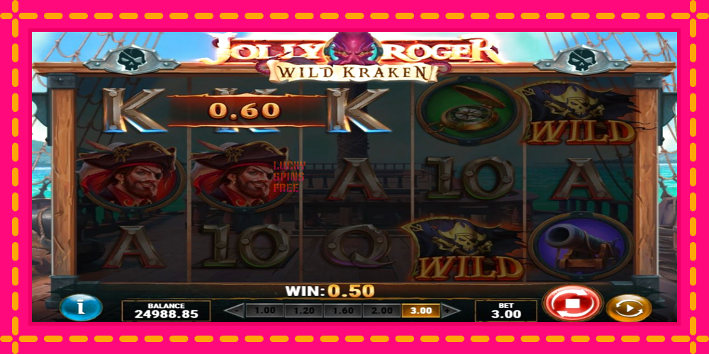 Jolly Roger Wild Kraken - thiết bị chơi game với phần thưởng độc đáo, hình ảnh 5