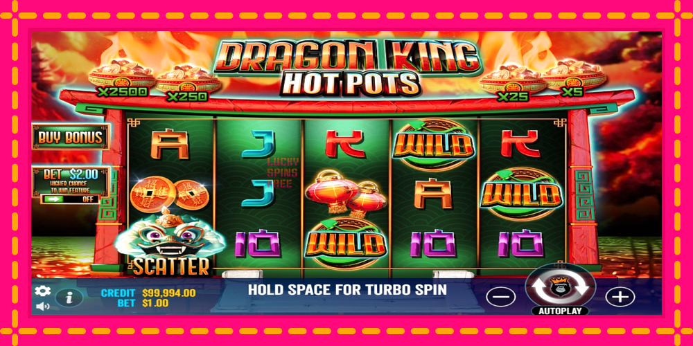 Dragon King Hot Pots - thiết bị chơi game với phần thưởng độc đáo, hình ảnh 3