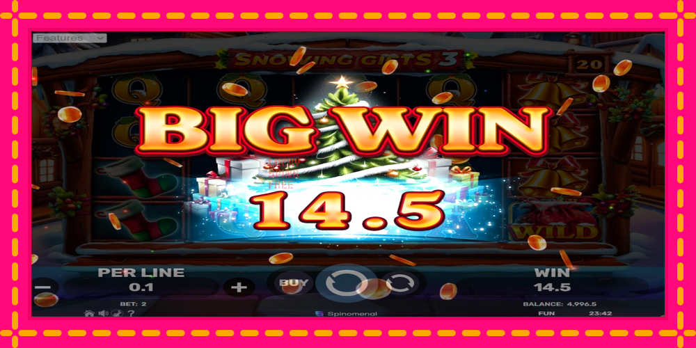 Snowing Gifts 3 - thiết bị chơi game với phần thưởng độc đáo, hình ảnh 3