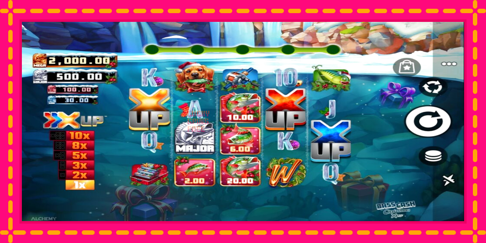 Bass Cash Christmas X UP - thiết bị chơi game với phần thưởng độc đáo, hình ảnh 1