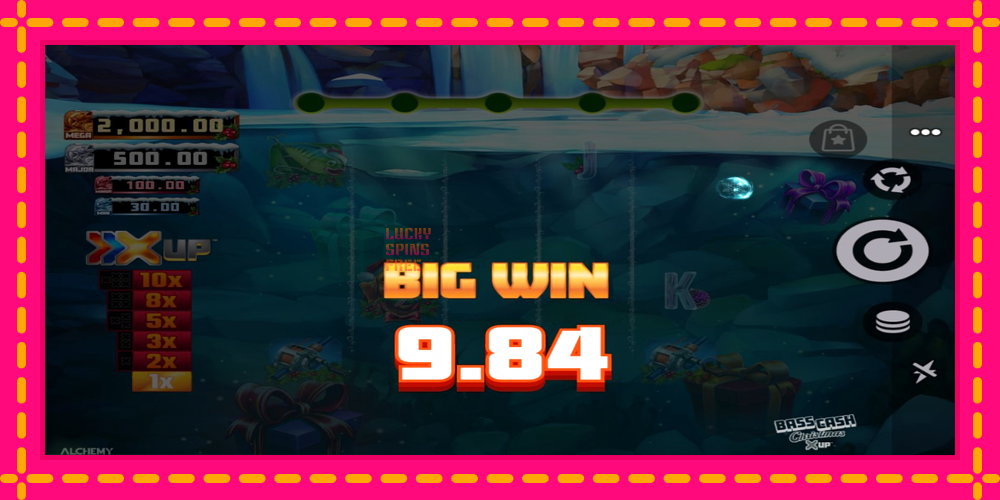 Bass Cash Christmas X UP - thiết bị chơi game với phần thưởng độc đáo, hình ảnh 2