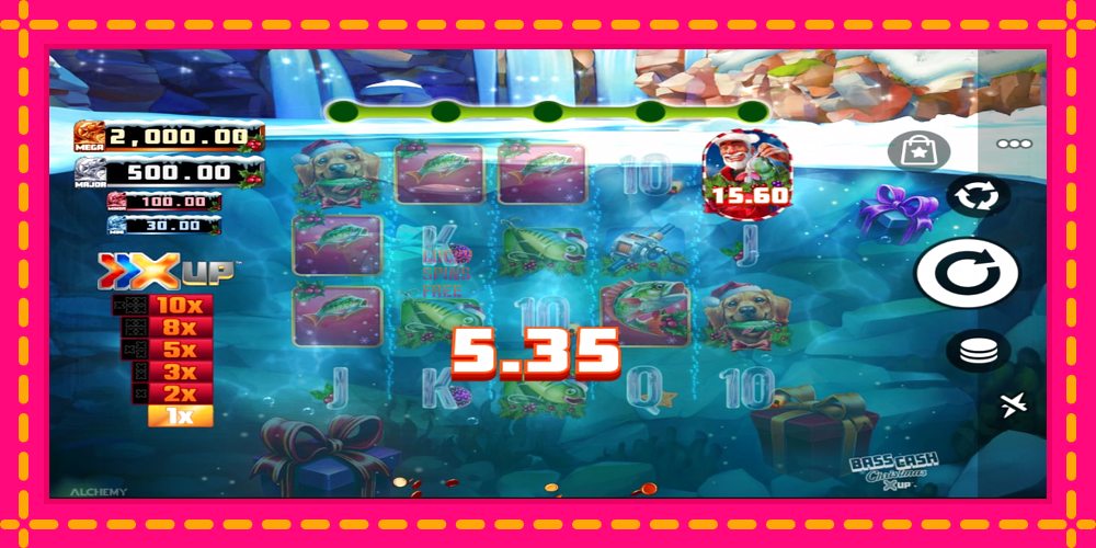 Bass Cash Christmas X UP - thiết bị chơi game với phần thưởng độc đáo, hình ảnh 4