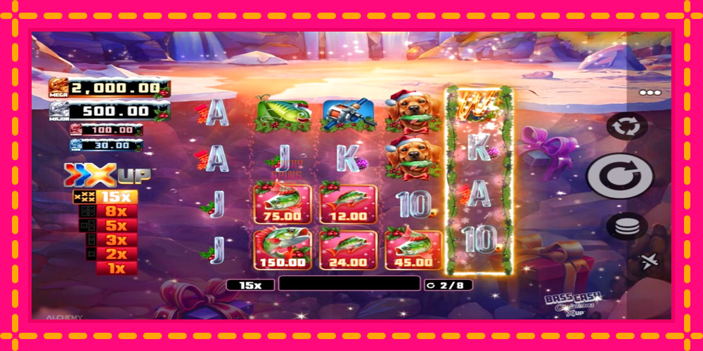 Bass Cash Christmas X UP - thiết bị chơi game với phần thưởng độc đáo, hình ảnh 5