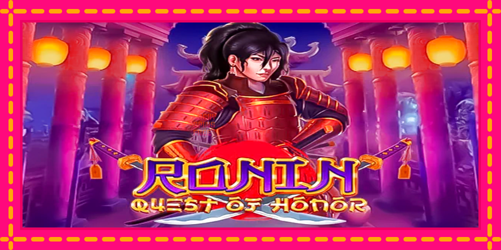 Ronin - Quest of Honor - thiết bị chơi game với phần thưởng độc đáo, hình ảnh 1