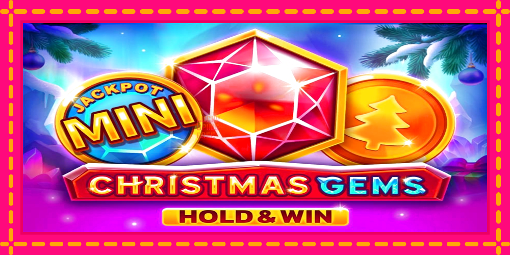 Christmas Gems Hold & Win - thiết bị chơi game với phần thưởng độc đáo, hình ảnh 1