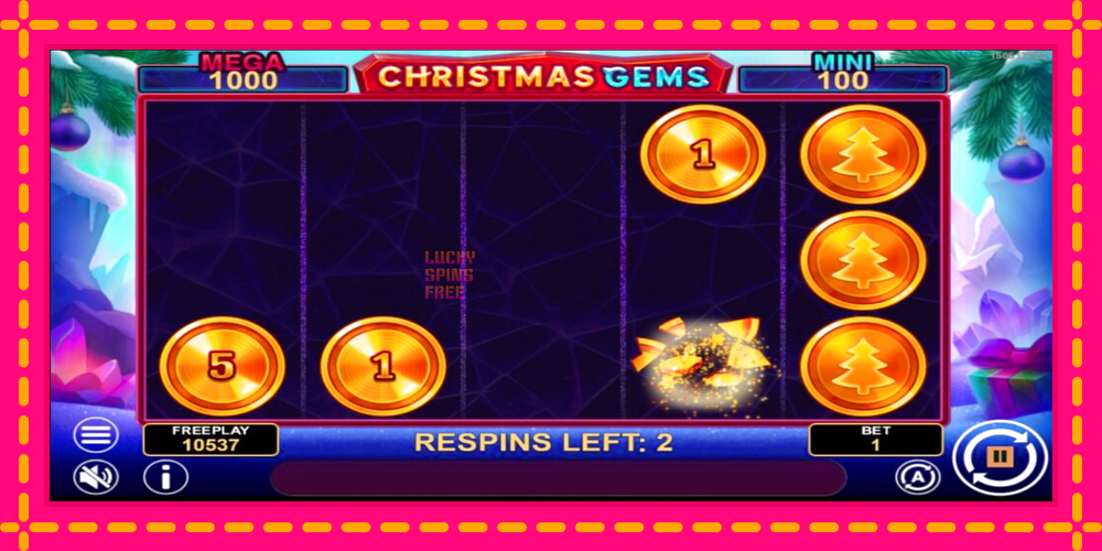 Christmas Gems Hold & Win - thiết bị chơi game với phần thưởng độc đáo, hình ảnh 5