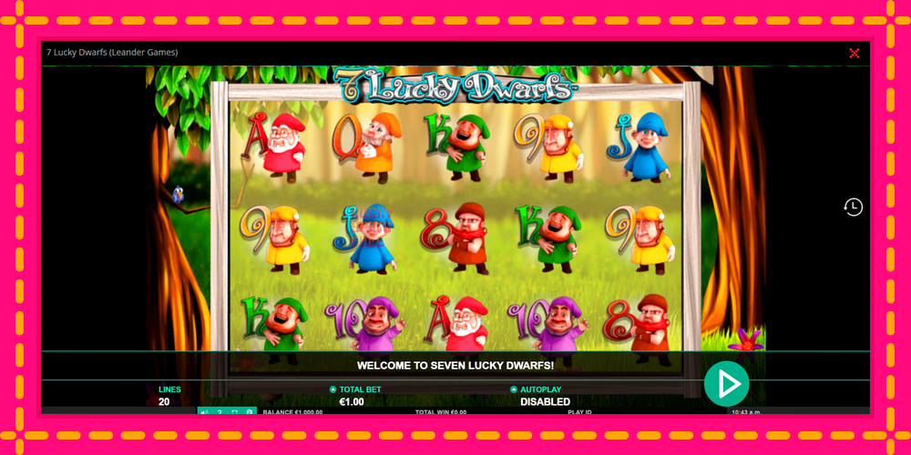 7 Lucky Dwarfs - thiết bị chơi game với phần thưởng độc đáo, hình ảnh 1