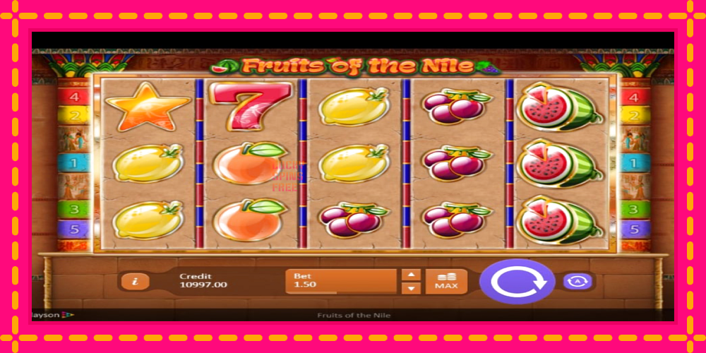 Fruits of the Nile - thiết bị chơi game với phần thưởng độc đáo, hình ảnh 4