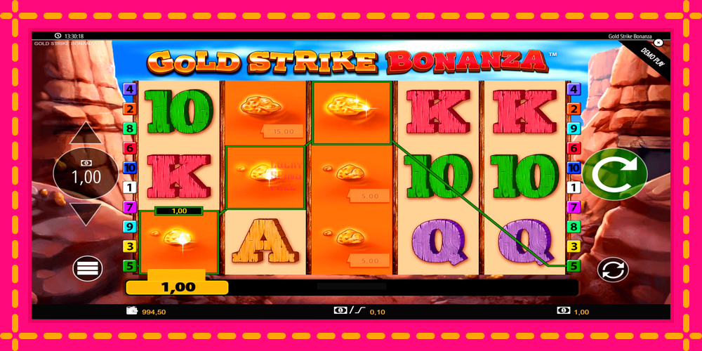 Gold Strike Bonanza - thiết bị chơi game với phần thưởng độc đáo, hình ảnh 3