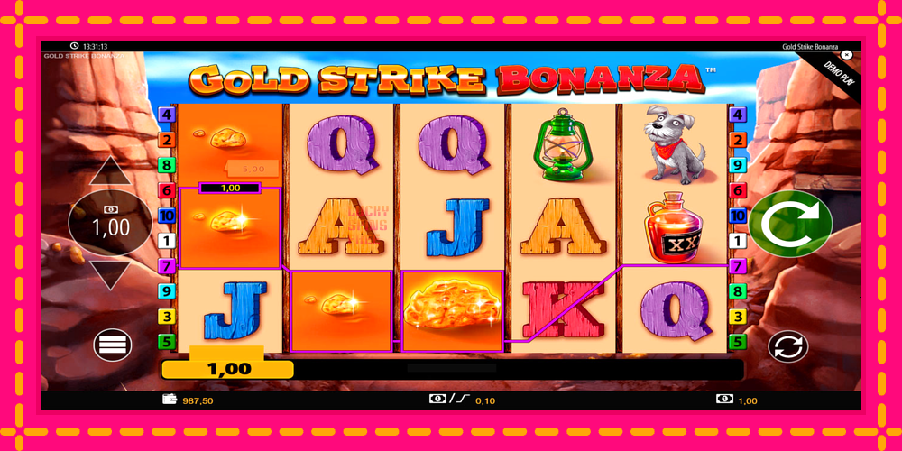 Gold Strike Bonanza - thiết bị chơi game với phần thưởng độc đáo, hình ảnh 5