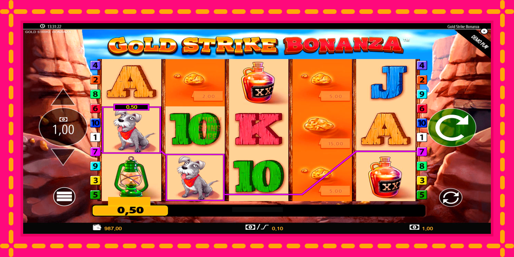 Gold Strike Bonanza - thiết bị chơi game với phần thưởng độc đáo, hình ảnh 6