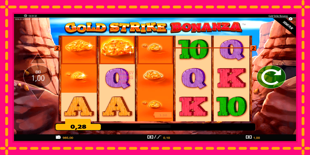 Gold Strike Bonanza - thiết bị chơi game với phần thưởng độc đáo, hình ảnh 7