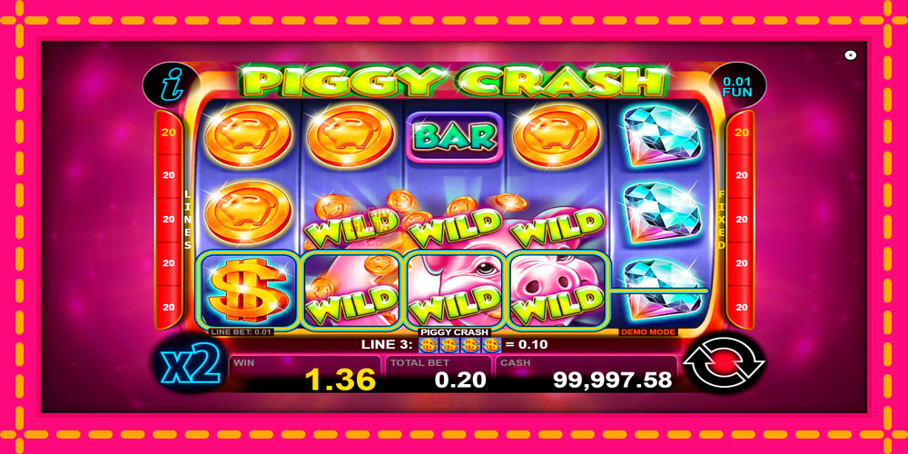 Piggy Crash - thiết bị chơi game với phần thưởng độc đáo, hình ảnh 3