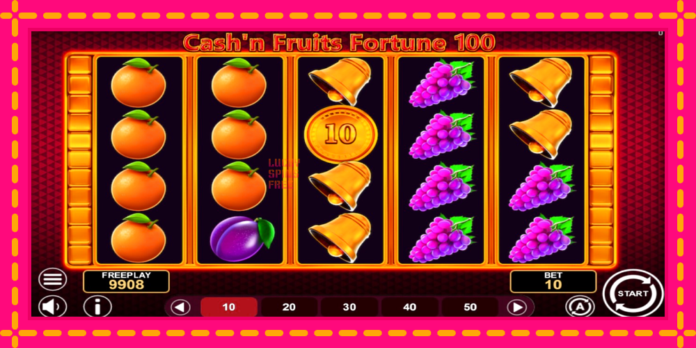 Cashn Fruits Fortune 100 - thiết bị chơi game với phần thưởng độc đáo, hình ảnh 3