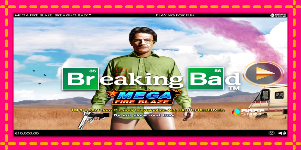 Mega Fire Blaze: Breaking Bad - thiết bị chơi game với phần thưởng độc đáo, hình ảnh 1