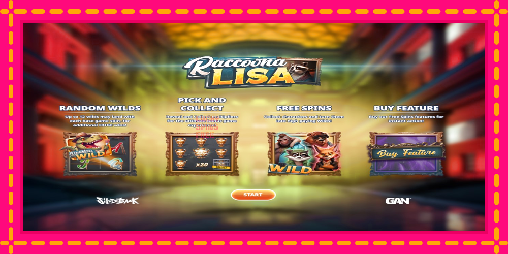 Raccoona Lisa - thiết bị chơi game với phần thưởng độc đáo, hình ảnh 1