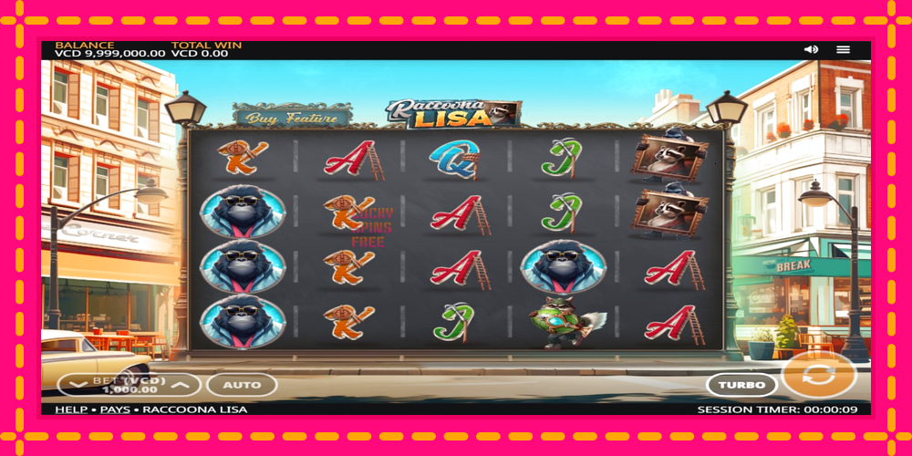 Raccoona Lisa - thiết bị chơi game với phần thưởng độc đáo, hình ảnh 2