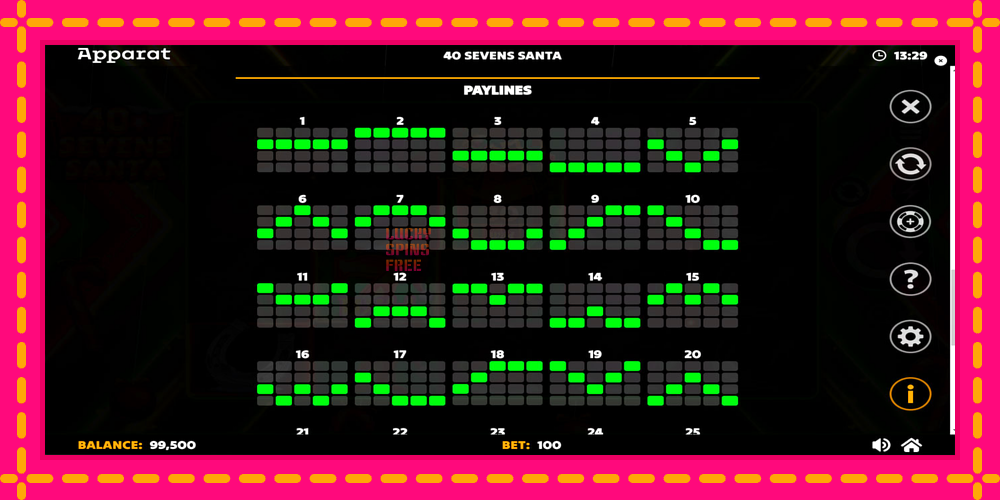 40 Sevens Santa - thiết bị chơi game với phần thưởng độc đáo, hình ảnh 7