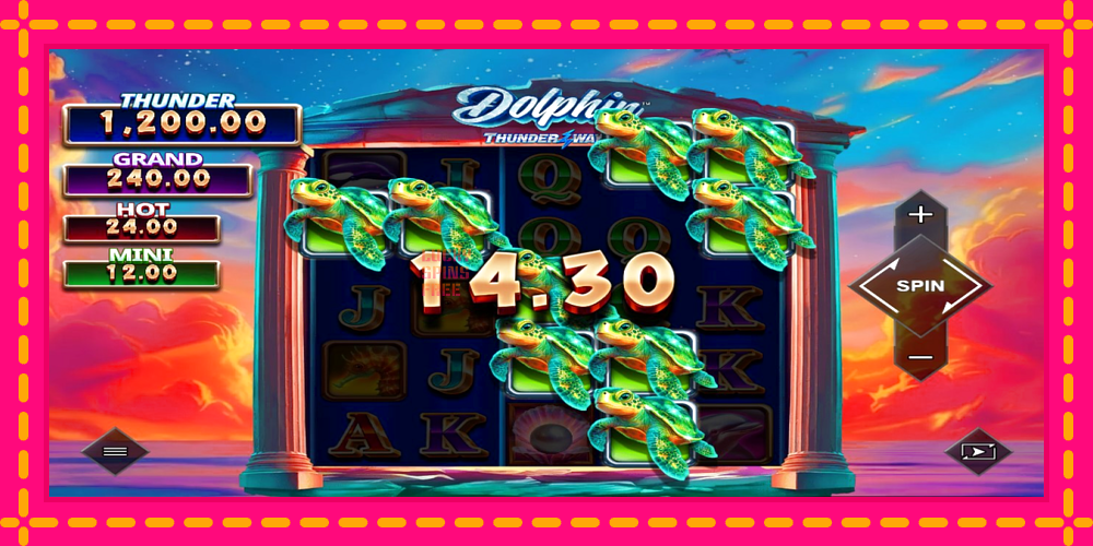 Dolphin Thunder Ways - thiết bị chơi game với phần thưởng độc đáo, hình ảnh 2