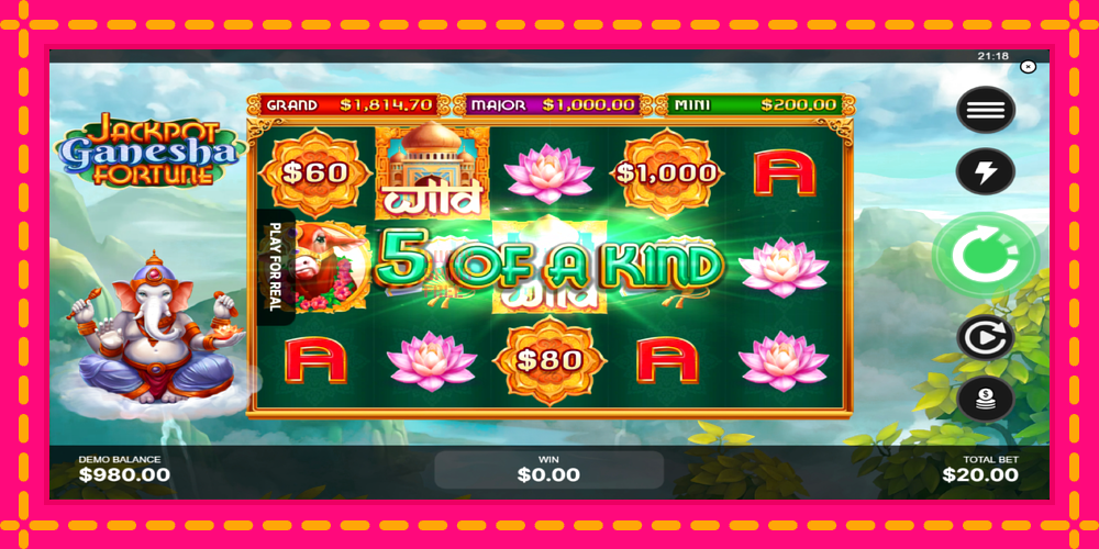 Jackpot Ganesha Fortune - thiết bị chơi game với phần thưởng độc đáo, hình ảnh 3