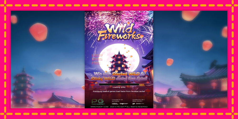 Wild Fireworks - thiết bị chơi game với phần thưởng độc đáo, hình ảnh 1