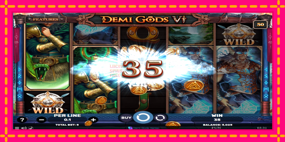 Demi Gods 6 - thiết bị chơi game với phần thưởng độc đáo, hình ảnh 3