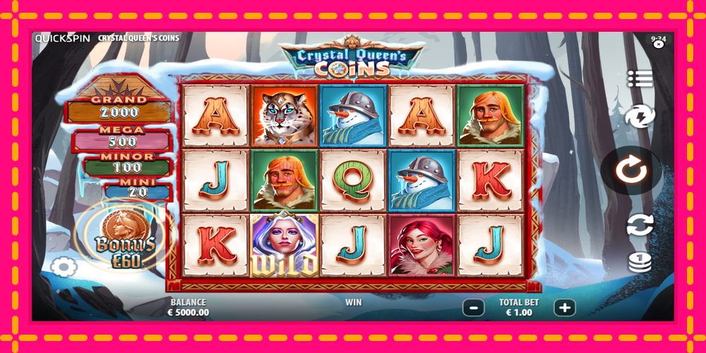 Crystal Queens Coins - thiết bị chơi game với phần thưởng độc đáo, hình ảnh 2