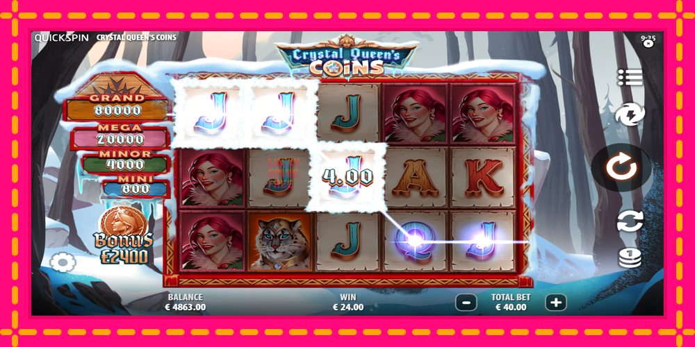 Crystal Queens Coins - thiết bị chơi game với phần thưởng độc đáo, hình ảnh 4