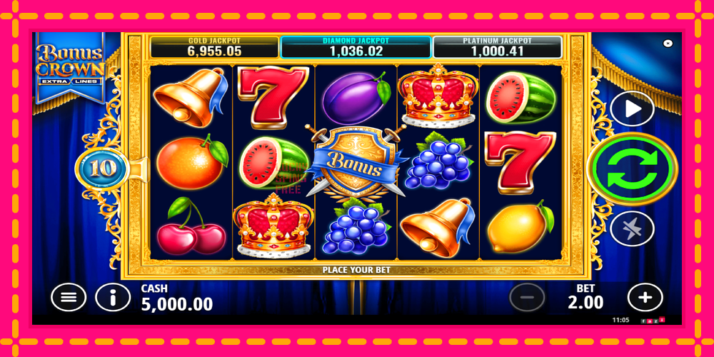 Bonus Crown - thiết bị chơi game với phần thưởng độc đáo, hình ảnh 2