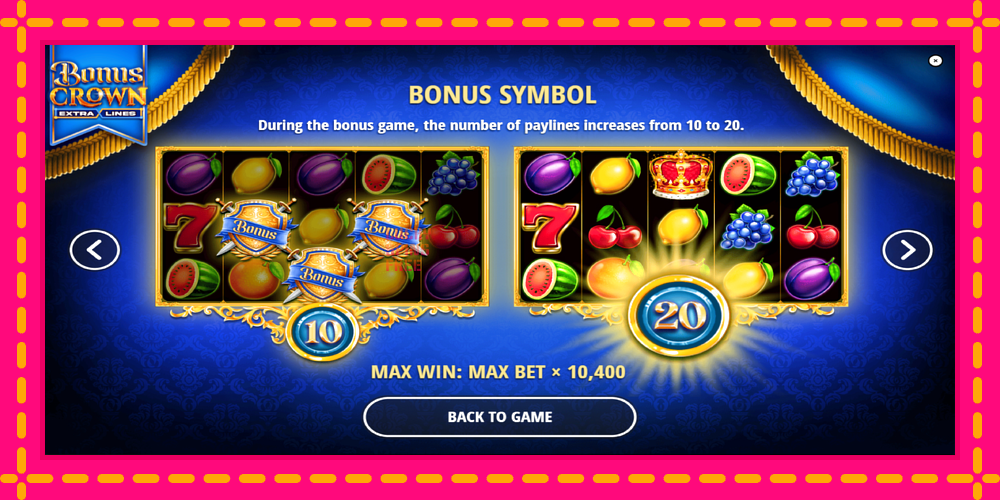 Bonus Crown - thiết bị chơi game với phần thưởng độc đáo, hình ảnh 6