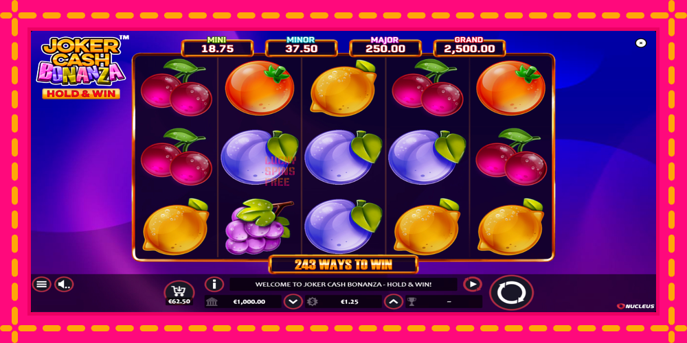 Joker Cash Bonanza - Hold & Win - thiết bị chơi game với phần thưởng độc đáo, hình ảnh 1