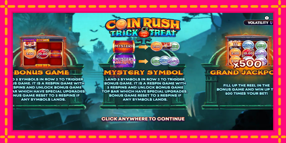 Coin Rush: Trick o Treat - thiết bị chơi game với phần thưởng độc đáo, hình ảnh 1