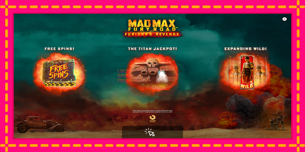 Mad Max: Fury Road - Furiosas Revenge - thiết bị chơi game với phần thưởng độc đáo, hình ảnh 1