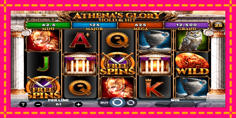 Athenas Glory Hold & Hit - thiết bị chơi game với phần thưởng độc đáo, hình ảnh 1