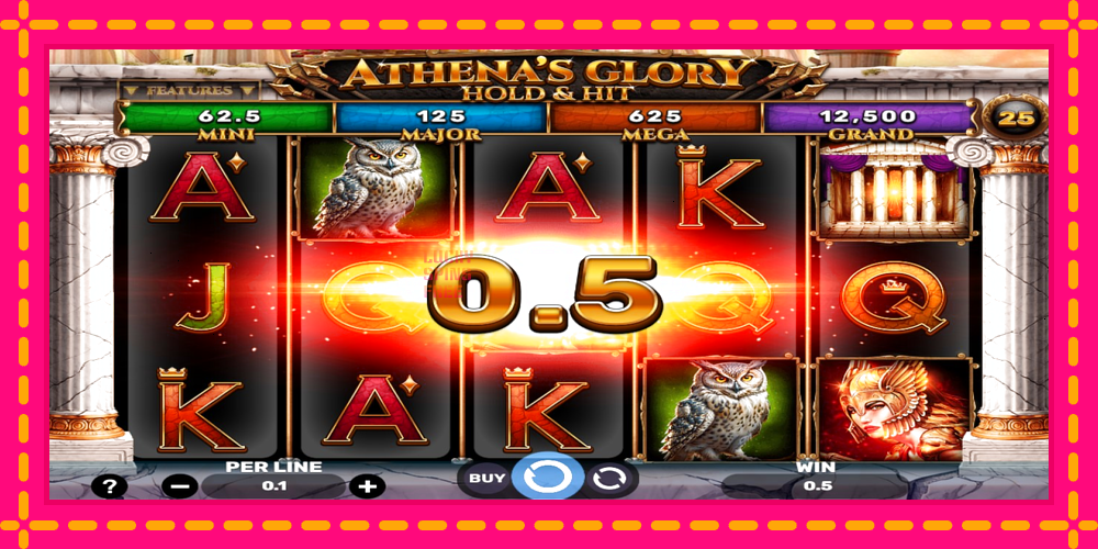 Athenas Glory Hold & Hit - thiết bị chơi game với phần thưởng độc đáo, hình ảnh 2