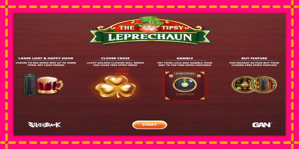 The Tipsy Leprechaun - thiết bị chơi game với phần thưởng độc đáo, hình ảnh 1