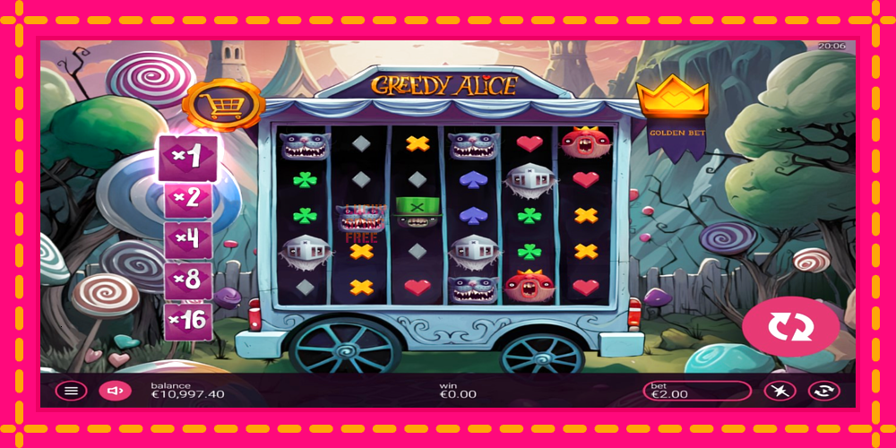 Greedy Alice - thiết bị chơi game với phần thưởng độc đáo, hình ảnh 2