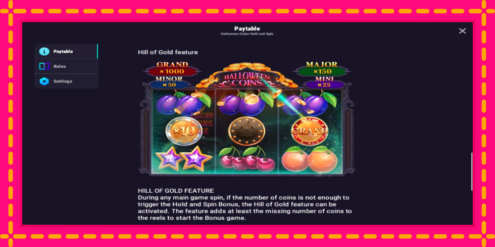 Halloween Coins Hold and Spin - thiết bị chơi game với phần thưởng độc đáo, hình ảnh 5