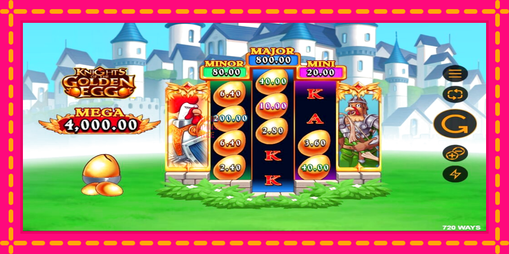 Knights of the Golden Egg - thiết bị chơi game với phần thưởng độc đáo, hình ảnh 2