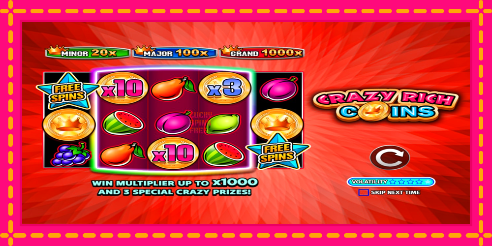 Crazy Rich Coins - thiết bị chơi game với phần thưởng độc đáo, hình ảnh 1