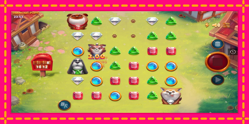 Diamond Pups - thiết bị chơi game với phần thưởng độc đáo, hình ảnh 2