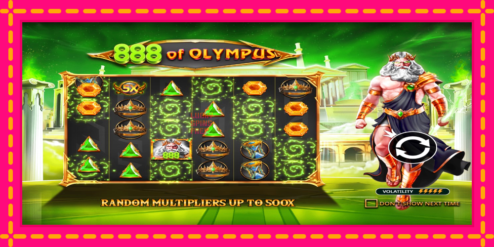 888 of Olympus - thiết bị chơi game với phần thưởng độc đáo, hình ảnh 1