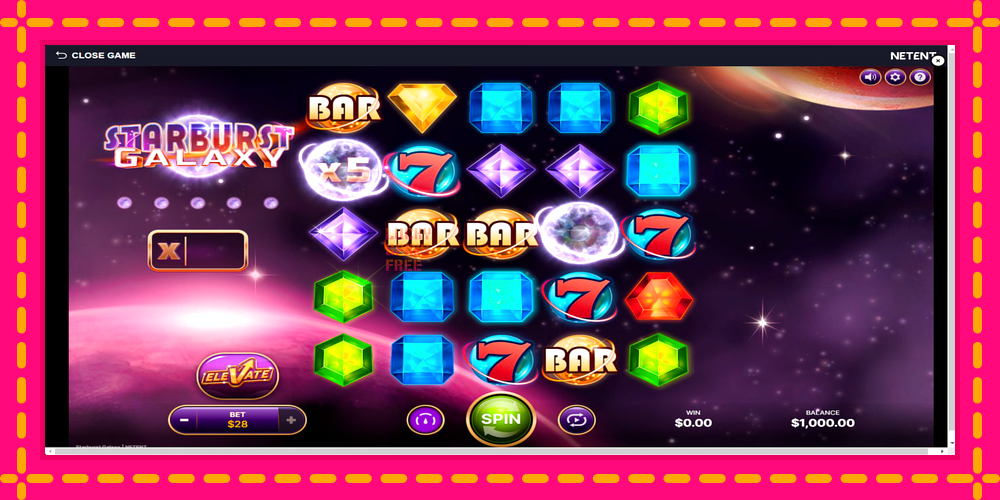 Starburst Galaxy - thiết bị chơi game với phần thưởng độc đáo, hình ảnh 1