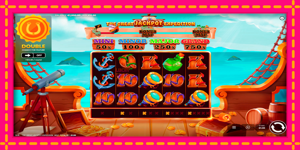 The Great Jackpot Expedition - thiết bị chơi game với phần thưởng độc đáo, hình ảnh 1