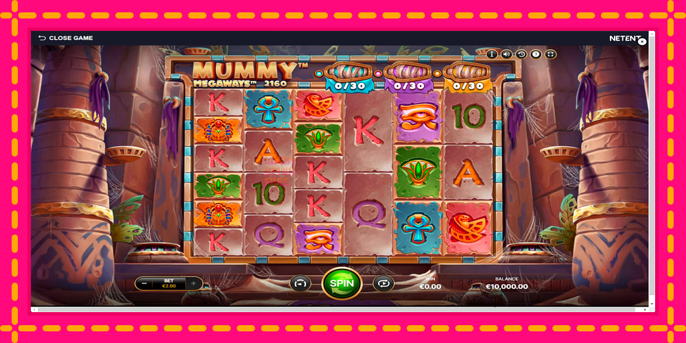 Mummy Megaways - thiết bị chơi game với phần thưởng độc đáo, hình ảnh 1