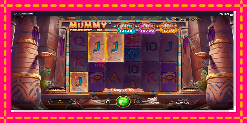 Mummy Megaways - thiết bị chơi game với phần thưởng độc đáo, hình ảnh 4