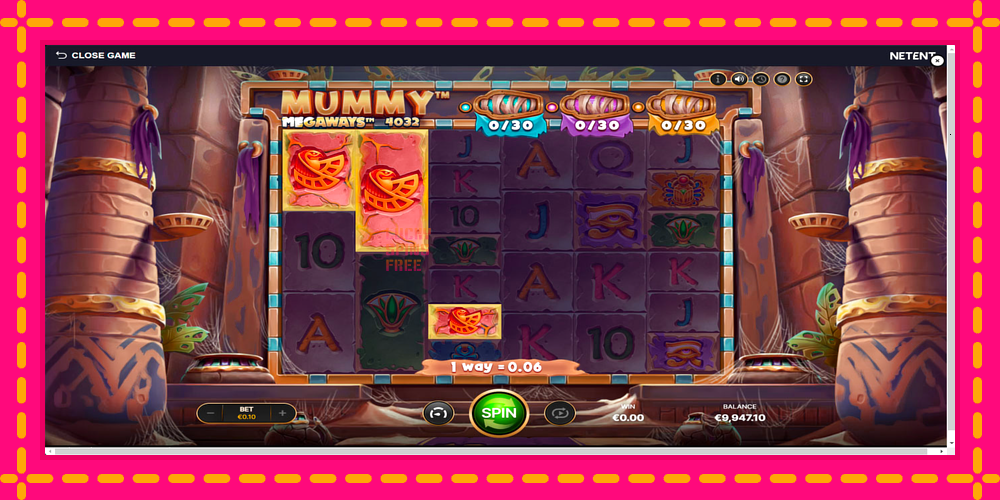 Mummy Megaways - thiết bị chơi game với phần thưởng độc đáo, hình ảnh 5